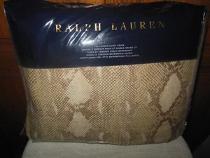 RALPH LAUREN GREAT SANDS ANIMAL PRINT QUEEN DUVET COVER - NEW - Picture 1 of 2