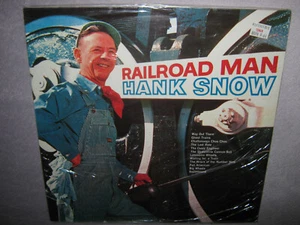 HANK SNOW Railroad Man SEALED NEW Vinyl LP Germany NL-90003 re SPLIT but NICE! - Picture 1 of 4