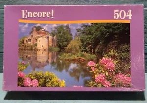 Encore Puzzle! Scotney Castle, Great Britain  504 Piece  New Sealed Box - Picture 1 of 3