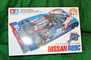 Tamiya Nissan R89C Sportwagen Racing Modellbausatz 1/24 #24093 - Bild 1 von 1