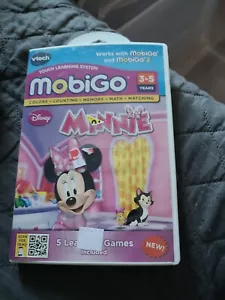Disney Minnie Mouse Vtech MobiGo 2 - 5 Colors Counting Math Ages 3-5 New Sealed - Picture 1 of 4