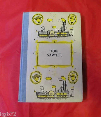 TOM SAWYER by Mark Twain : Doubleday Classics Junior Deluxe Editions 1954 - Image 1 of 4