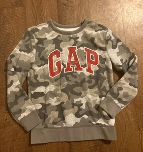 Gap Size Medium Boys Camo Sweat Shirt - Picture 1 of 4