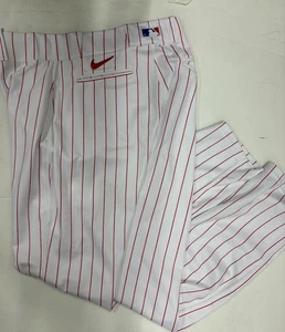 Pantalones Philadelphia Phillies Nike Auténticos Emitidos por el Equipo Home Rayas 36x37 - Imagen 1 de 3