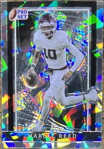 Juego Leaf Pro 2024 Metal Marcel Reed Plata Cristales #7/8 Texas A&M #93 - Imagen 1 de 2