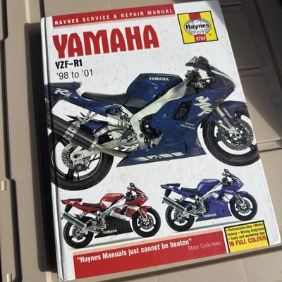 Yamaha YZF R1 Haynes Manual 1998-2001 Foto 1 de 4