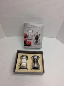 OLDE THOMPSON Clear Acrylic Salt & Pepper Mill Set Diner - Picture 1 of 10