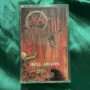 Slayer Hell Awaits Cassette Tape Speed Thrash Metal 1988 Rare Metal Blade - Picture 1 of 6