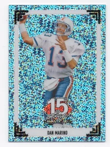 2025 Leaf 15th Anniversary Dan Marino Light Blue Sparkle 2/5 - Picture 1 of 2