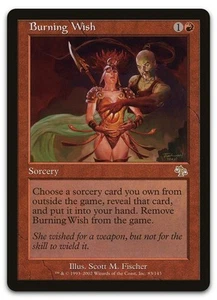 Burning Wish #83 (NM) Judgment JUD Magic MTG - Picture 1 of 2