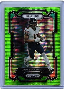 Pulsar Prizm Chase Claypool #46 verde neón Panini Prizm 2023 - Imagen 1 de 2