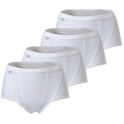 Sloggi Dama Slip - Chic, Maxi, Paquete De 4, Sólido - Imagen 1 de 3