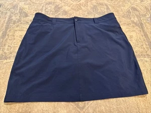 Eddie Bauer Adventure Skort Rock Damen Gr. 14 dunkelblau Outdoor Wandern - Bild 1 von 5