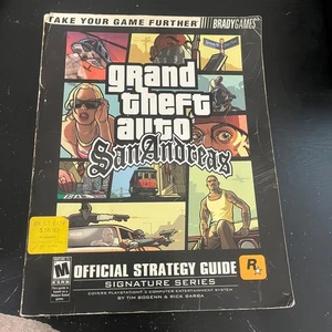Grand Theft Auto San Andreas BradyGames Official Strategy Guide Signature Series - Bild 1 von 9