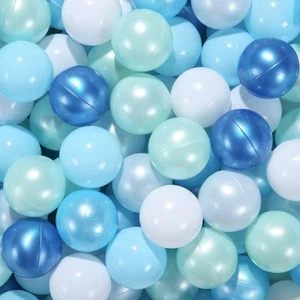Ball Pit Balls for Kids- 100 Pcs Crush Proof Plastic Toy Balls for Toddler Ba... - Picture 1 of 9