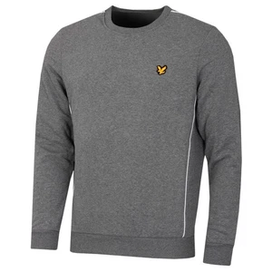 Lyle & Scott Hombre Cuello Redondo Contraste Tubería Algodón Blend Suéter 33% - Imagen 1 de 17