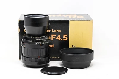 Lente Mamiya Sekor 250 mm f/4,5 RB 6x7 + Capucha Foto 1 de 4