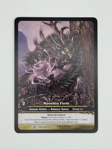 World of Warcraft TCG Dark Portal 23/319 Extended Art Moonkin Form - Picture 1 of 1