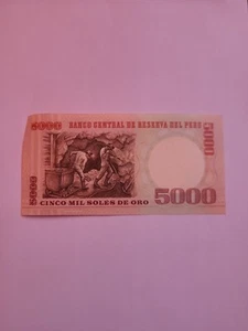 Peru Banknotes - Picture 1 of 2