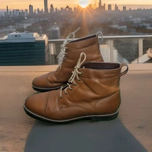 Stivali chukka COLE HAAN Nathan Grands in pelle da uomo taglia 12M marroni eleganti casual - Foto 1 di 10