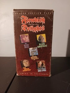 Fiendish Delights Sept. 86 Promo VHS Dealer Preview - Picture 1 of 8