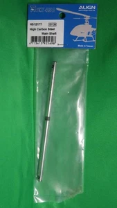 Align T-Rex 450 Main Shaft Reinforced Carbon Steel HS1217T, Used Japan PP8 - Picture 1 of 5