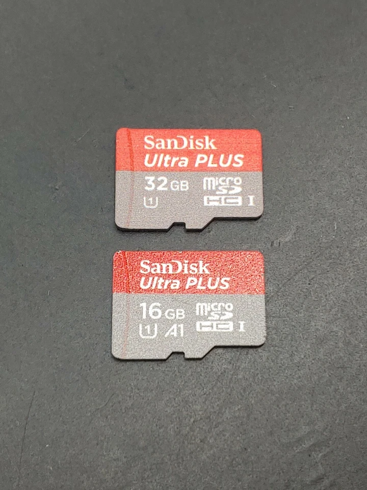 SanDisk Ultra Plus 16GB 32GB U1 80MB/s UHS-I microSDHC Memory Card - Image 1 of 1