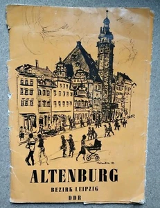 Altenburg Bezirk Leipzig DDR Ansichtskarten Tourismus Gerhard Vontra Bildmappe  - Bild 1 von 7
