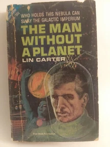 The Man Without A Planet by Carter & Time To Live by Rackham 1966 ACE Double PB - Picture 1 of 15