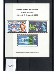 Briefmarkenschau Souvenirs etc. (20) 1973 - North West Showpex - Manchester - Bild 1 von 1