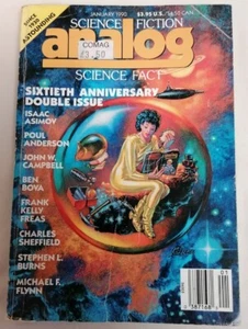 MAGAZIN - Analog Science Fiction Science Fact Jan 1990 60th Anniversary Asimov - Bild 1 von 1