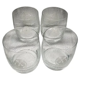 Tiffany & Co Crystal Old Fashioned Rocks Whiskey Glass Set of 4 Etched Monogram - Picture 1 of 5