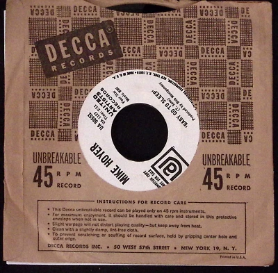 MIKE HOYER BULLDOG MACK/BABY GO TO SLEEP PROMO VINYL 45 VG 46-99 - Image 1 of 3
