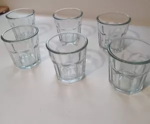 Anchor Hocking Bistro plano transparente 12 OZ Vasos. Juego de 6 - Imagen 1 de 10