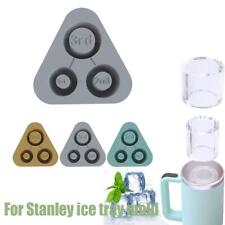 Ice Cube Tray for Stanley, Silicone Ice Cube Maker With Lid Ice Cube Molds