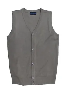 Blue Ocean Boys Sleeveless Cardigan Sweater Vest (SV-200 BOYS) - Picture 1 of 6