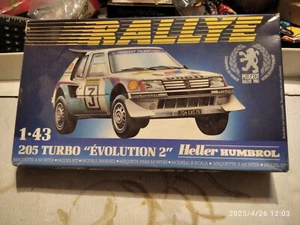 HELLER 1/43- KIT PEUGEOT 205 TURBO- NUOVO - Foto 1 di 1
