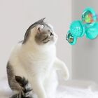 Windmill Cat Toys Fidget Spinner for Kitten with LED and Catnip Ball - Blue