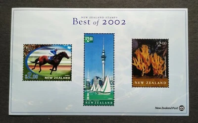 New Zealand Best of 2002 Stamps Horse Racing Special Mini-Sheet MS Mint NH - Image 1 of 2