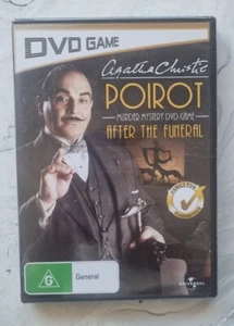 BRAND NEW Agatha Christie Poirot After The Funeral interactive DVD game RARE - Picture 1 of 2