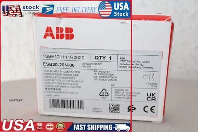 ABB ESB20-20N-06 Installation Protector - White New Invoice VAT- - Image 1 of 4