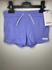 Converse Activewear Shorts - Brand New With Tags - Kids Girls M 10-12 Years - Picture 1 of 3