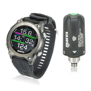 Mares Sirius Sparset mit LED Sender - schwarz  Tauchcomputer mit Farbdisplay - Bild 1 von 9