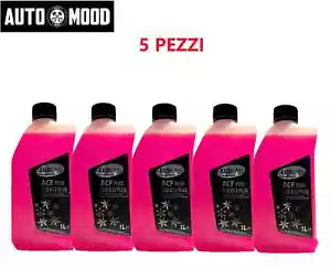 LIQUIDO ANTIGELO RADIATORE ROSSO G12 5LT PURO CONCENTRATO GASOLIO DIESEL BENZINA - Foto 1 di 3