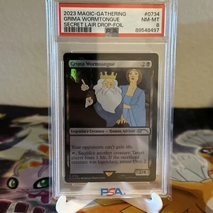 Grima Wormtongue FOIL [Secret Lair Drop Series] MTG PSA 8 NM-MT Low POP - Picture 1 of 3