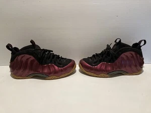 Nike Foamposite Burgandy Peanut Butter Size 10.5 - Picture 1 of 6