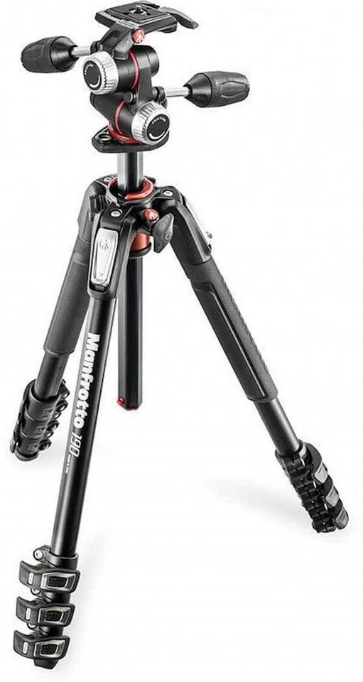 Manfrotto Stativ MK190XPRO4-3W inkl. 3-Wege-Neiger | Manfrotto Stative - Bild 1 von 1