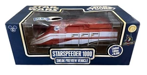 Star Wars StarSpeeder 1000 SNEAK PREVIEW VEHICLE Star Tours Disney da collezione - Foto 1 di 11