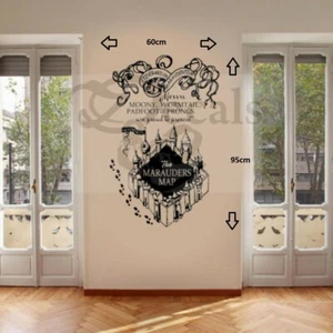 Harry potter Fun Kids Magical Bedroom Boys/Girls Wall Art Sticker/Decal - Picture 1 of 10