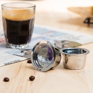 2 PIEZAS cápsulas de café recuperables para cafetera K-FEE CBTL Verismo ALDI - Imagen 1 de 7